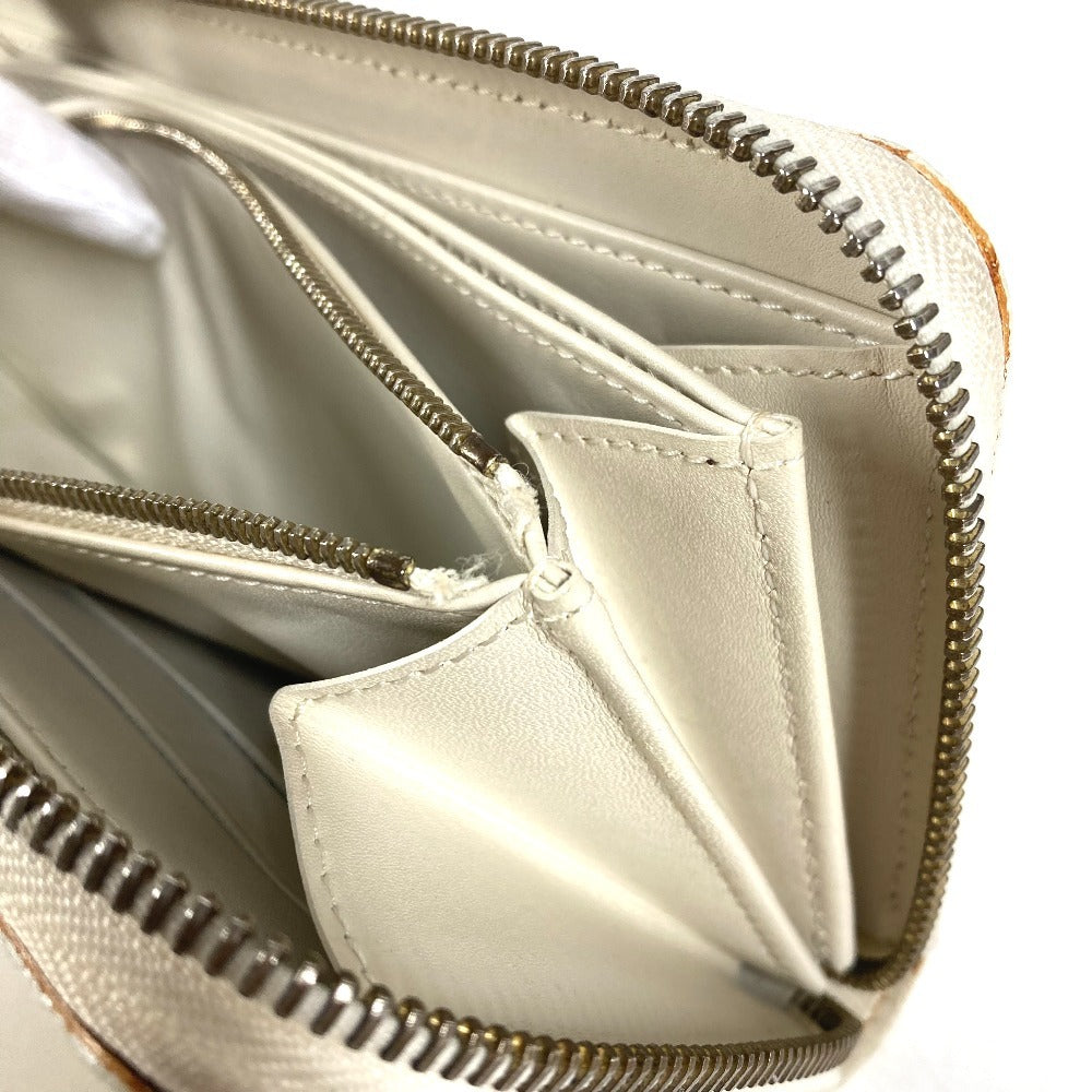 LOUIS VUITTON M91471 MonogramVernis Zippy Wallet Zip Around Long Wallet Long Wallet MonogramVernis Perle White Used