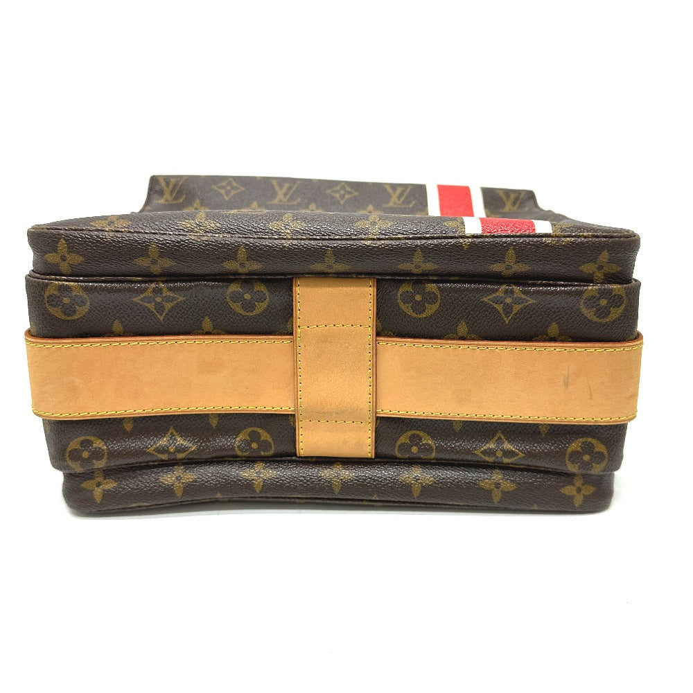 LOUIS VUITTON M41431 モノグラム チャイナラン ナヴィグリオ 2008年限定 ショルダーバッグ モノグラムキャンバス ユニセックス ブラウン - brandshop-reference