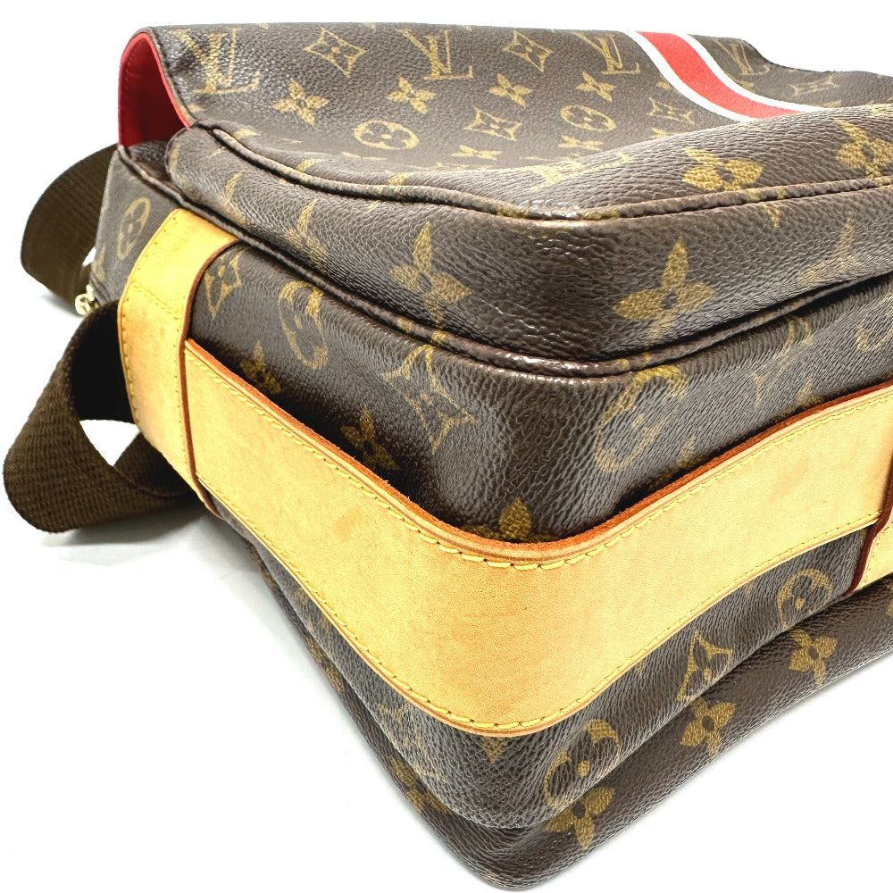 LOUIS VUITTON M41431 モノグラム チャイナラン ナヴィグリオ 2008年限定 ショルダーバッグ モノグラムキャンバス ユニセックス ブラウン - brandshop-reference