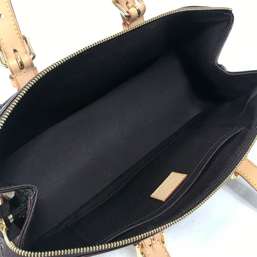 LOUIS VUITTON M93510 Monogram Vernis Rosewood Avenue Shoulder Bag in Patent Leather, Amaranth and Wine Red