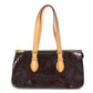 LOUIS VUITTON M93510 Monogram Vernis Rosewood Avenue Shoulder Bag in Patent Leather, Amaranth and Wine Red