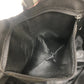 BURBERRY London Check pattern Bag Hand Bag Tote Bag Canvas Black Used