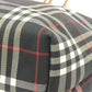 BURBERRY London Check pattern Bag Hand Bag Tote Bag Canvas Black Used