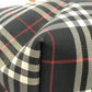 BURBERRY London Check pattern Bag Hand Bag Tote Bag Canvas Black Used
