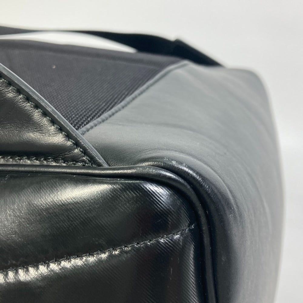 BURBERRY 8021908 ML JETT ホースフェリー バックパック リュックサック コーティングキャンバス メンズ ブラック - brandshop-reference