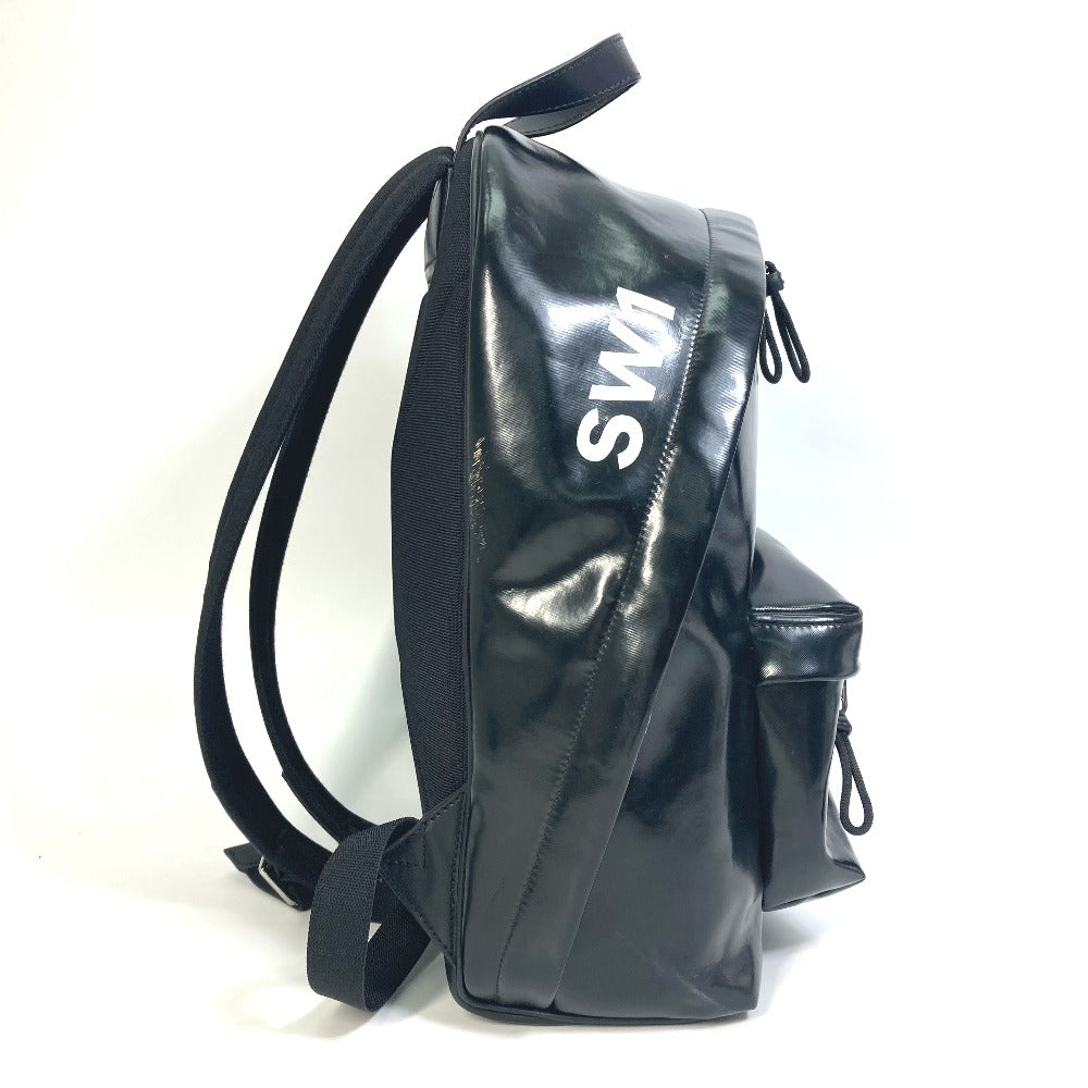 BURBERRY 8021908 ML JETT ホースフェリー バックパック リュックサック コーティングキャンバス メンズ ブラック - brandshop-reference