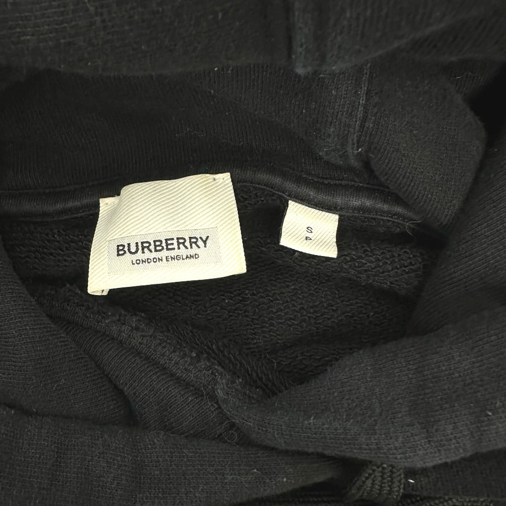 BURBERRY 8024352 LANDON TB パーカー アパレル スウェット パーカー プルオーバー フーディ トップス パーカー コットン レディース ブラック