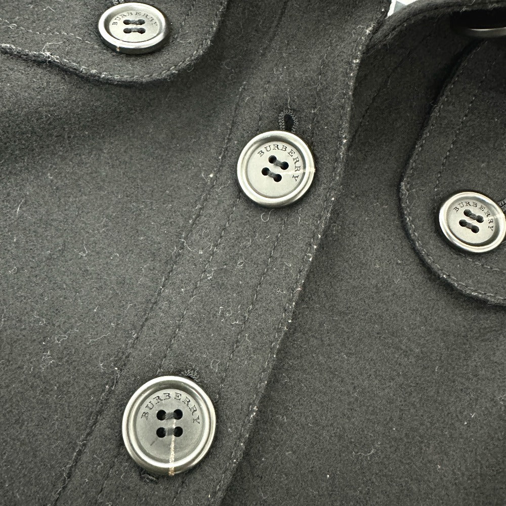 BURBERRY バーバリーロンドン アパレル ショート ジャケット ウール レディース ブラック - brandshop-reference