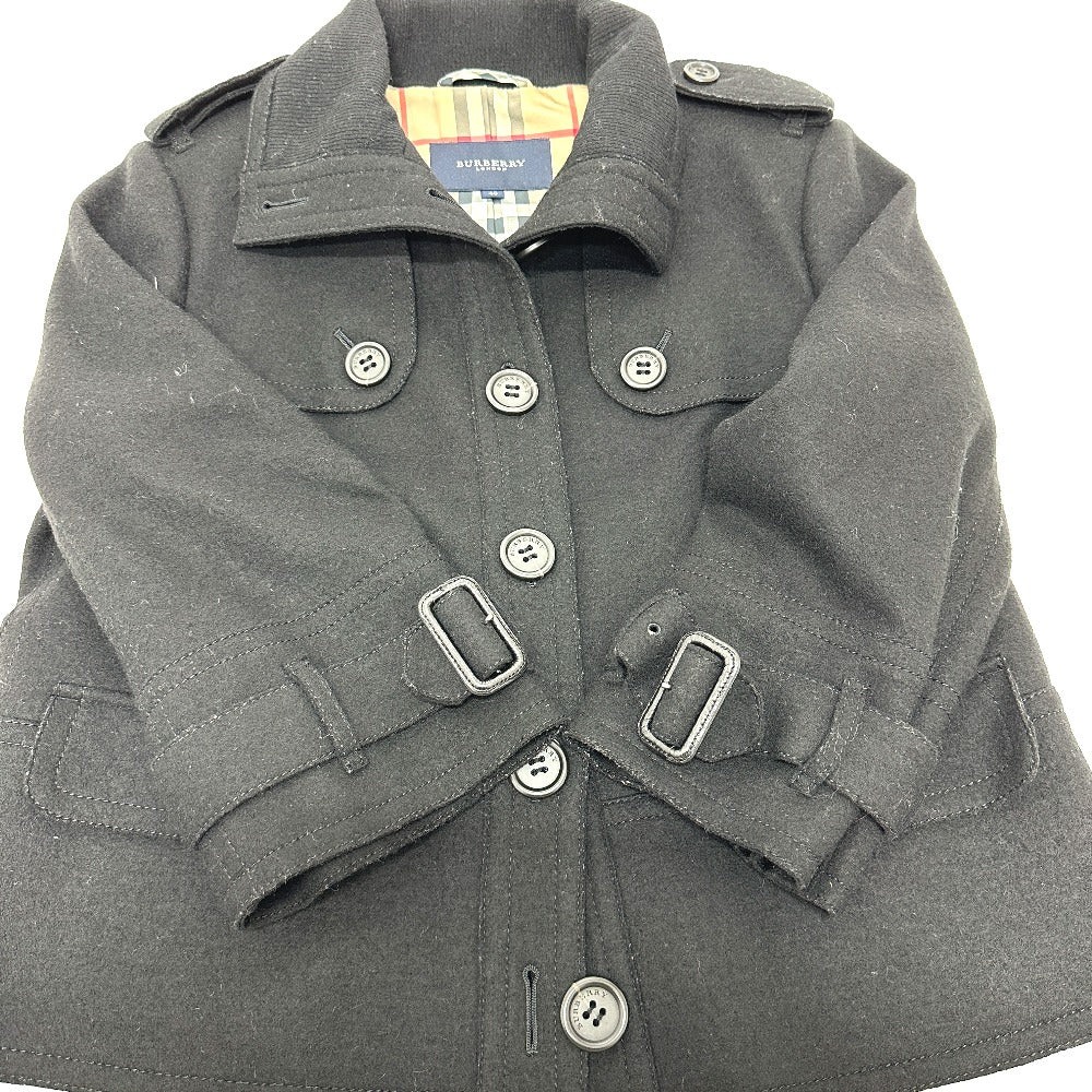 BURBERRY バーバリーロンドン アパレル ショート ジャケット ウール レディース ブラック - brandshop-reference