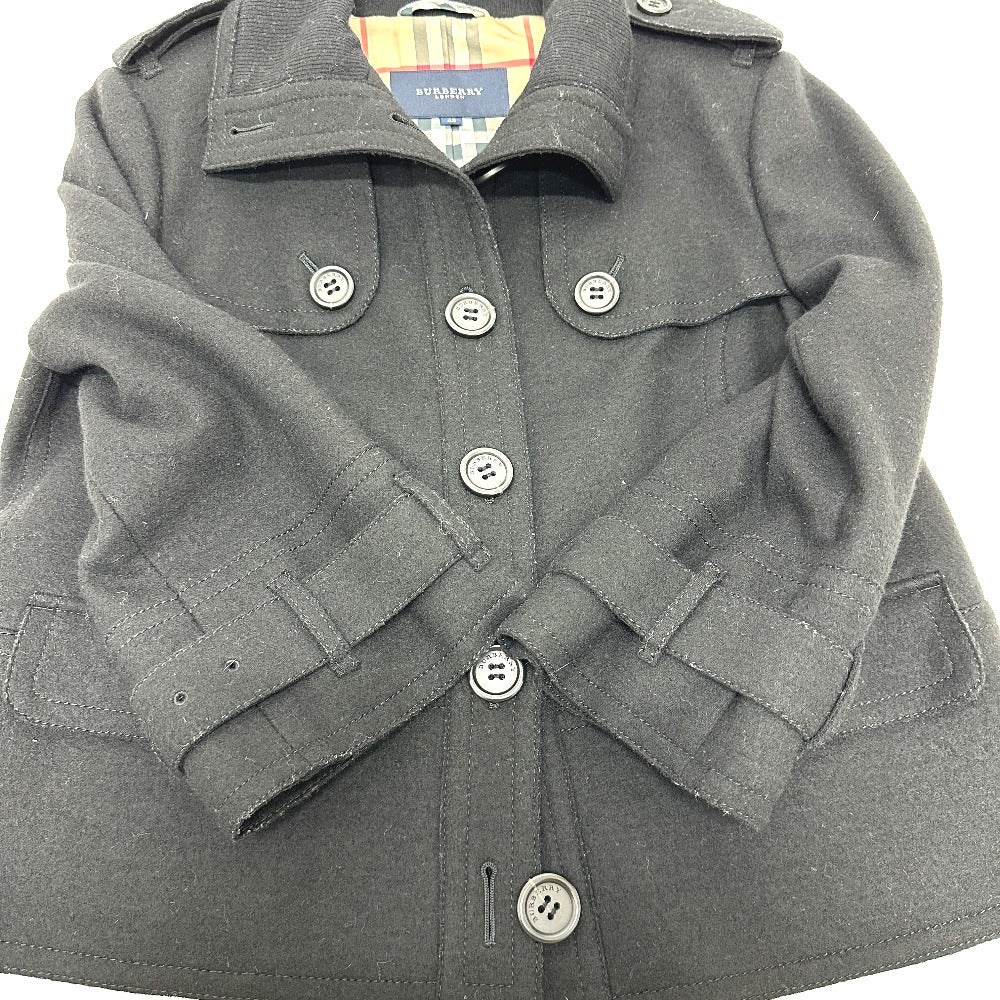 【BURBERRY】 ショートジャケット BURBERRY Burberry London Apparel Short Jacket Wool Women's Black