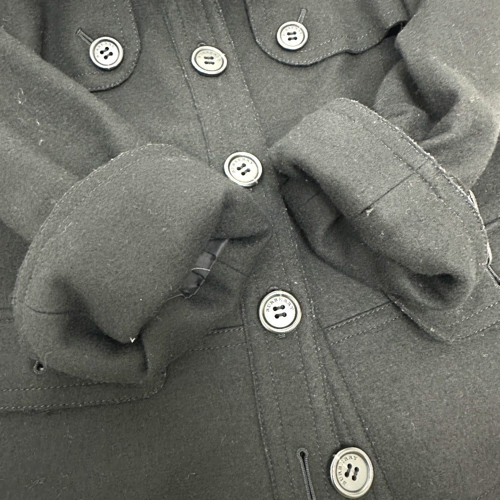 BURBERRY バーバリーロンドン アパレル ショート ジャケット ウール レディース ブラック - brandshop-reference