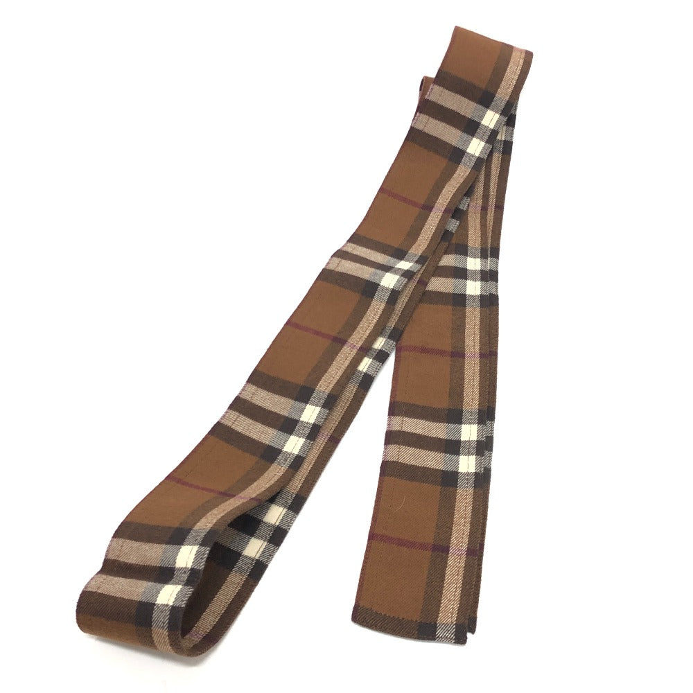 BURBERRY チェック シャツ ワンピース 長袖シャツ シャツ 長袖シャツ コットン レディース ブラウン - brandshop-reference