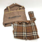 BURBERRY チェック シャツ ワンピース 長袖シャツ シャツ 長袖シャツ コットン レディース ブラウン - brandshop-reference