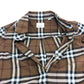 BURBERRY チェック シャツ ワンピース 長袖シャツ シャツ 長袖シャツ コットン レディース ブラウン - brandshop-reference