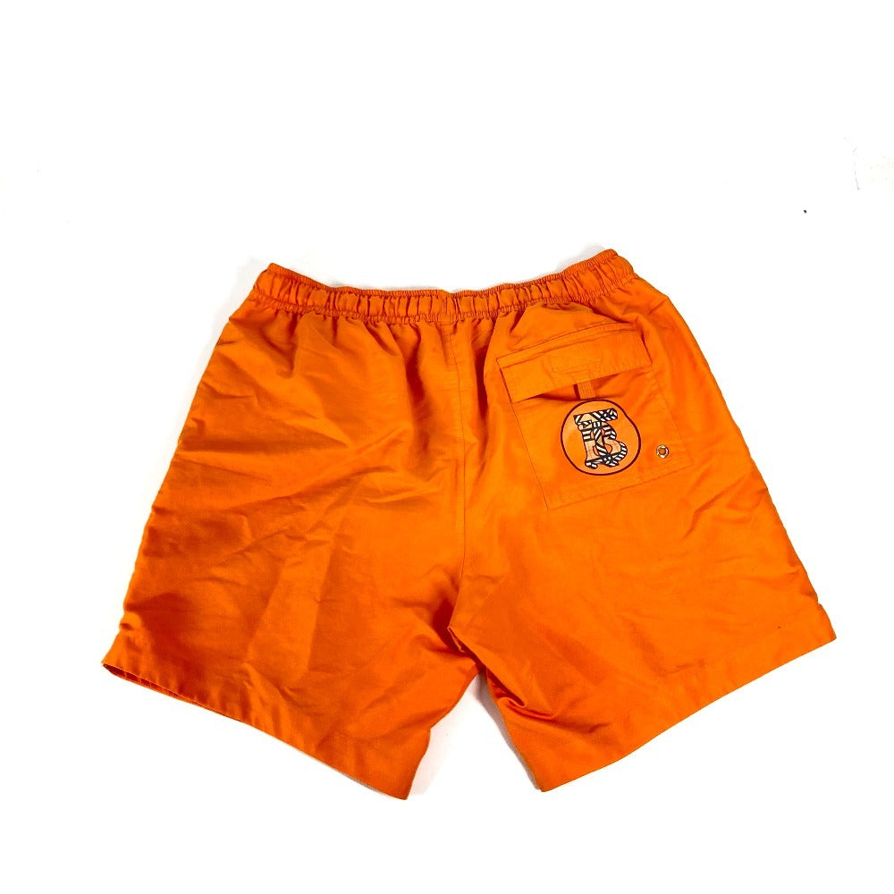 BURBERRY 8057274 TB ロゴ ハーフパンツ ボトムス アパレル ズボン ショートパンツ ポリエステル メンズ オレンジ - brandshop-reference