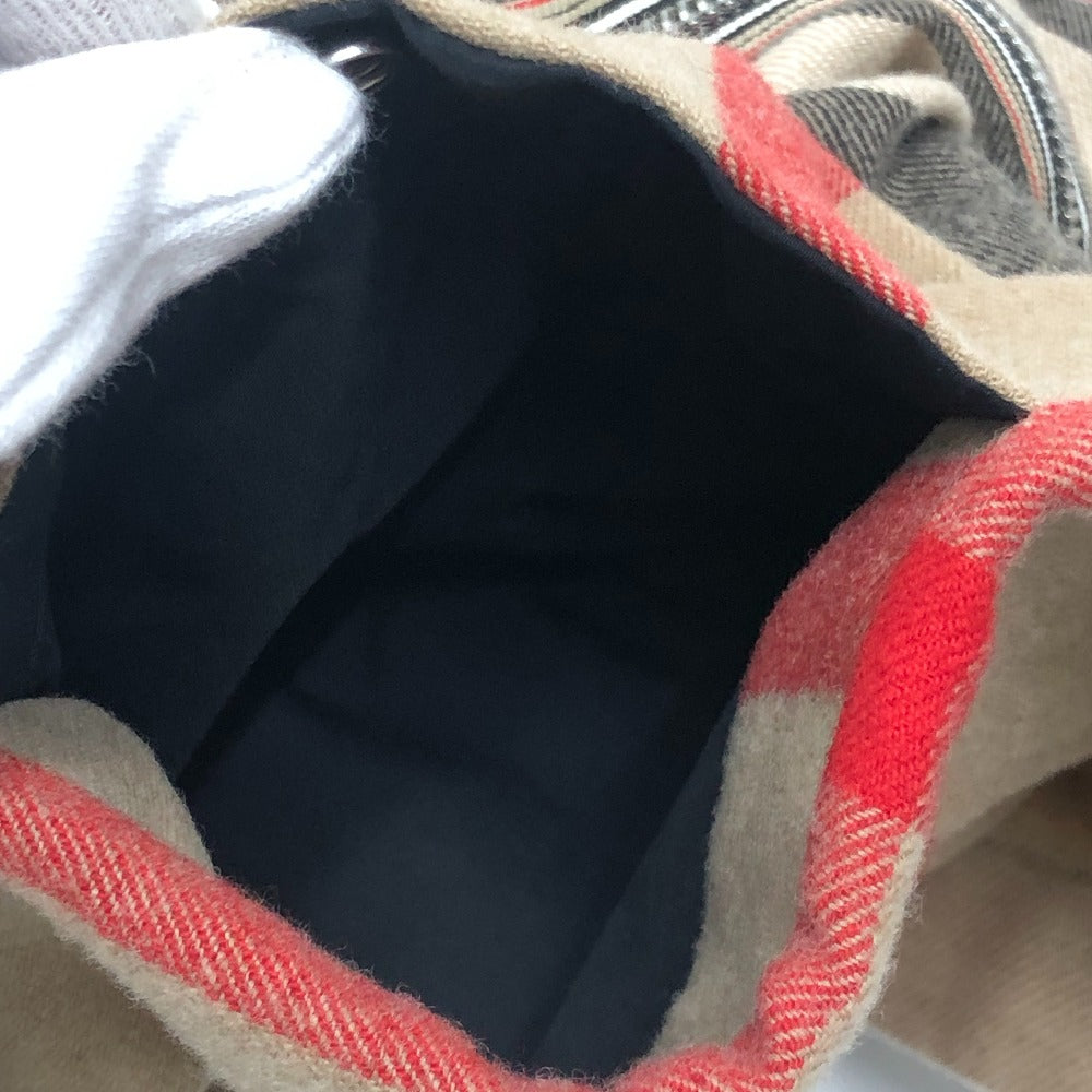 BURBERRY 8050135 チェック柄 アパレル アウター シャツジャケット ジップアップ ブルゾン コットン メンズ ベージュ