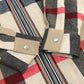 BURBERRY 8050135 チェック柄 アパレル アウター シャツジャケット ジップアップ ブルゾン コットン メンズ ベージュ