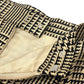 Burberrys Overall handle Suit set (jacket and skirt) with double-breasted jacket and skirt in a houndstooth pattern. Apparel. setup cotton Brown Used