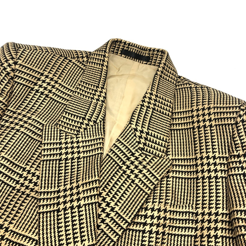 Burberrys Overall handle Suit set (jacket and skirt) with double-breasted jacket and skirt in a houndstooth pattern. Apparel. setup cotton Brown Used