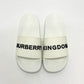 BURBERRY バイカラー ビーチサンダル ロゴ KINGDOM 靴 シャワーサンダル プールサンダル サンダル ラバー レディース - brandshop-reference