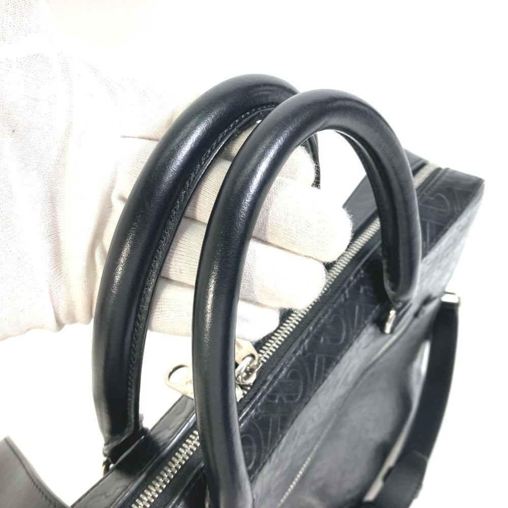 BURBERRY 8014391 Handbag, Crossbody, TB, 2-Way Shoulder Bag, Business Bag, Leather, Men's, Black