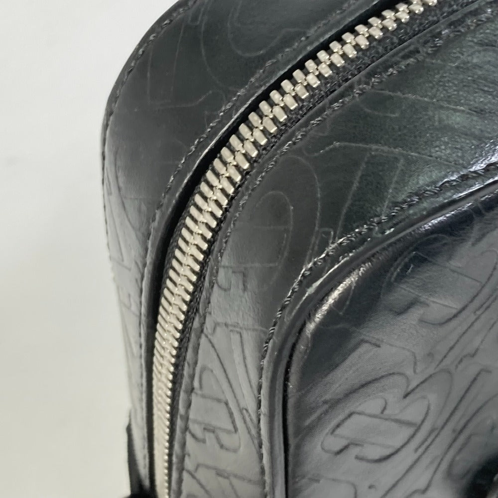 BURBERRY 8014391 Handbag, Crossbody, TB, 2-Way Shoulder Bag, Business Bag, Leather, Men's, Black