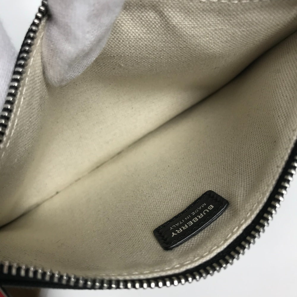 BURBERRY 8037549 ロゴ LOVE メイクポーチ コインケース クラッチバッグ ポーチ キャンバス レディース - brandshop-reference