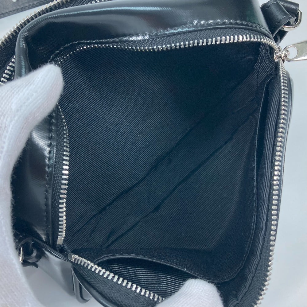 BURBERRY バイカラー ロゴ ホースフェリー 斜め掛け カバン ショルダーバッグ レザー メンズ - brandshop-reference