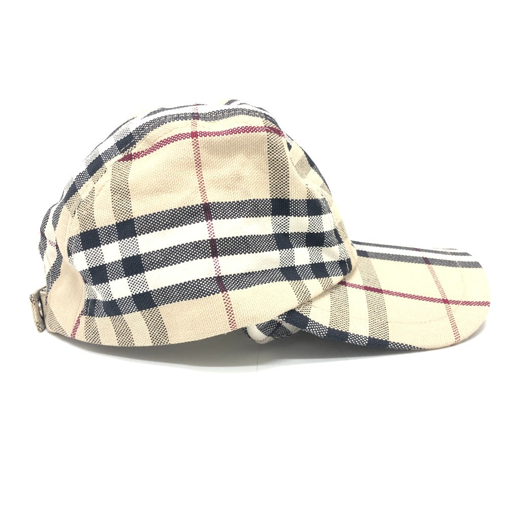 BURBERRY バーバリーロンドン チェック柄  ベースボールキャップ 帽子 キャップ ファッション小物 キャップ コットン レディース