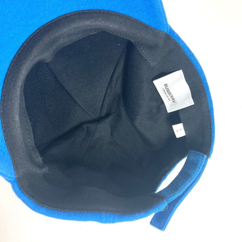 BURBERRY ロゴ TB 帽子 キャップ帽 ベースボール キャップ コットン ユニセックス ブルー - brandshop-reference