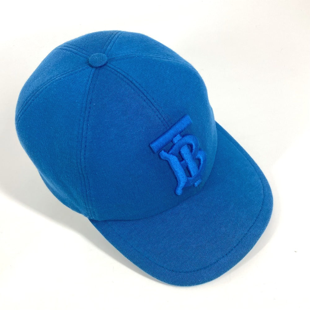 BURBERRY ロゴ TB 帽子 キャップ帽 ベースボール キャップ コットン ユニセックス ブルー - brandshop-reference