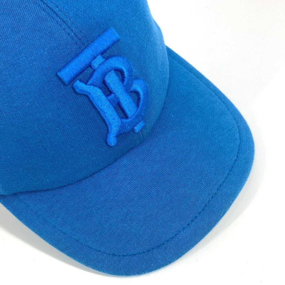 BURBERRY ロゴ TB 帽子 キャップ帽 ベースボール キャップ コットン ユニセックス ブルー - brandshop-reference