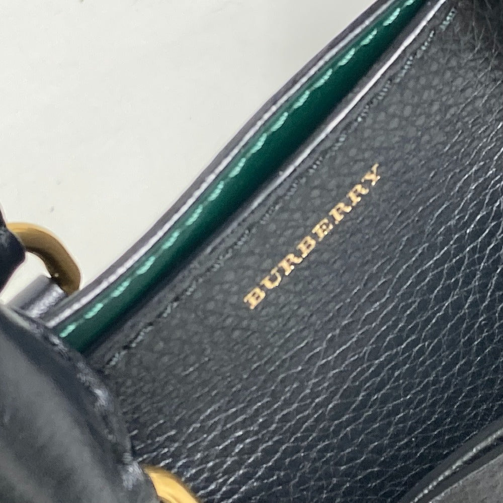 BURBERRY 4076733 ハンドバッグ カバン 肩掛け ロゴ ベルトバッグ 2WAY ショルダーバッグ レザー レディース - brandshop-reference