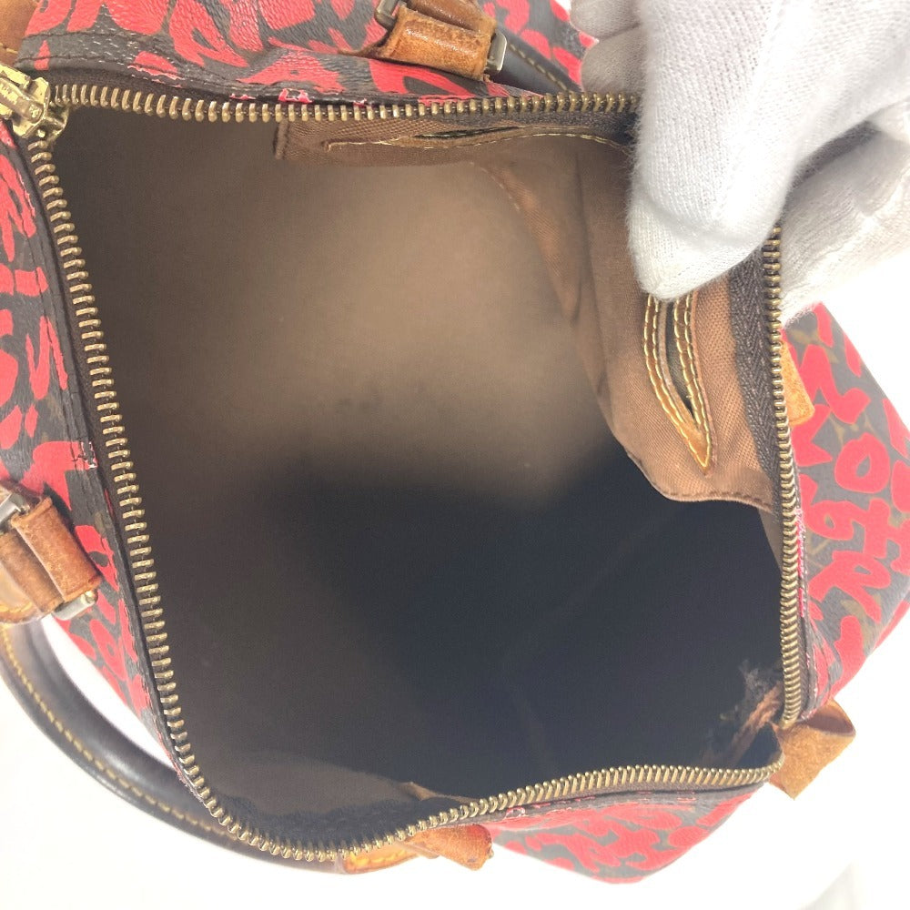 LOUIS VUITTON M93704 モノグラムグラフィティ スピーディ30 カバン ミニボストンバッグ ハンドバッグ モノグラムグラフィティキャンバス レディース フューシャ ピンク - brandshop-reference