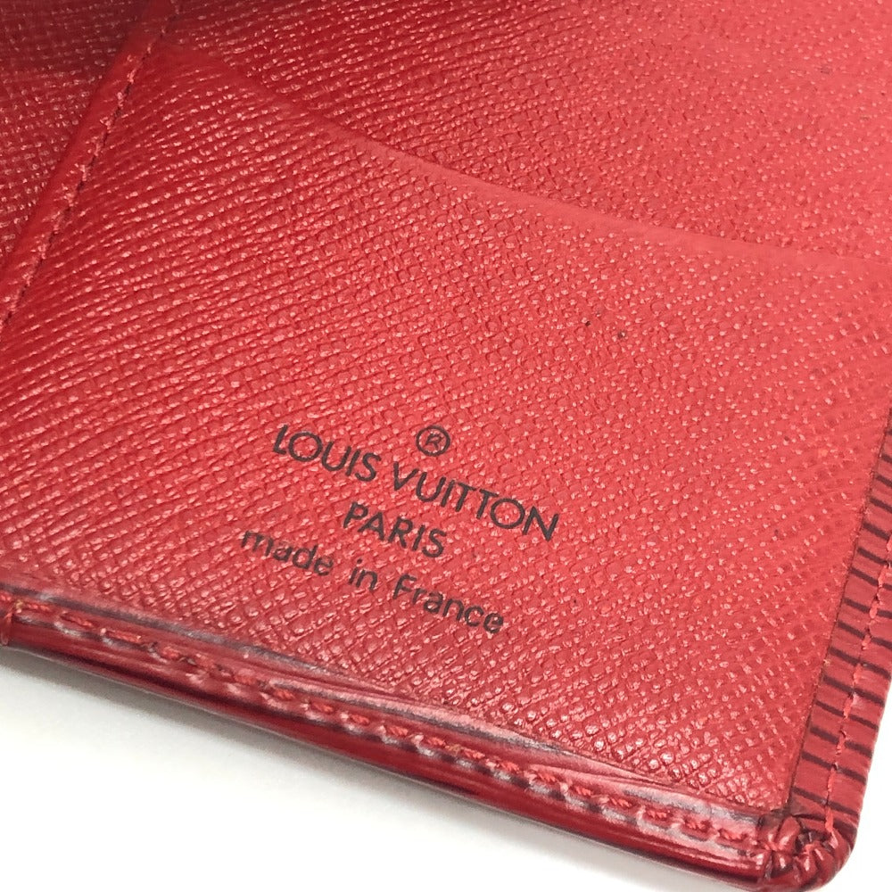 LOUIS VUITTON M6358E オーガナイザー・ドゥ・ポッシュ 名刺入れ パスケース カードケース エピレザー レディース レッド