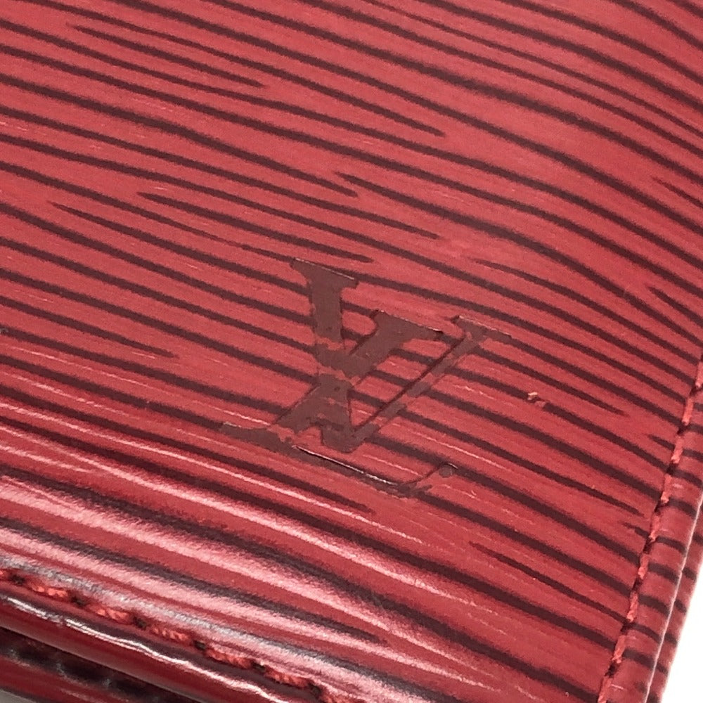 LOUIS VUITTON M6358E オーガナイザー・ドゥ・ポッシュ 名刺入れ パスケース カードケース エピレザー レディース レッド