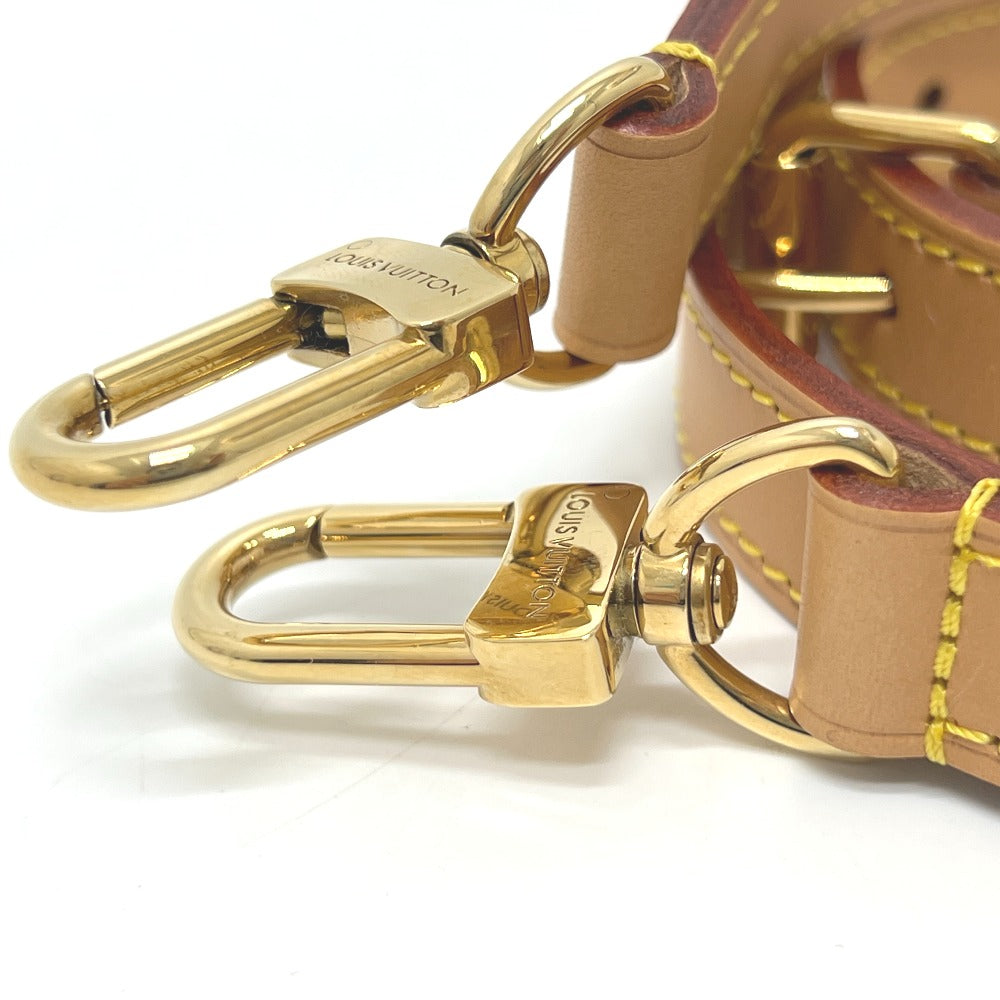 LOUIS VUITTON ヌメ革 調節可能 ストラップ ショルダーストラップ ヌメ革 レディース ベージュ