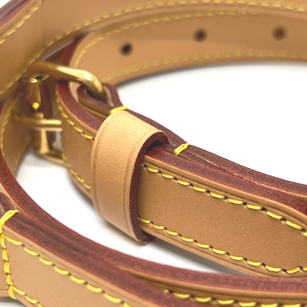 LOUIS VUITTON ヌメ革 調節可能 ストラップ ショルダーストラップ ヌメ革 レディース ベージュ