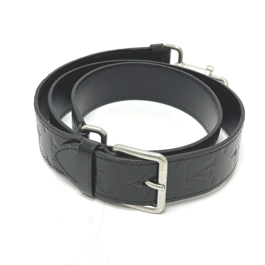 LOUIS VUITTON 2025カーゴシリーズ バッグ用 ストラップのみ ショルダーストラップ レザー メンズ ブラック