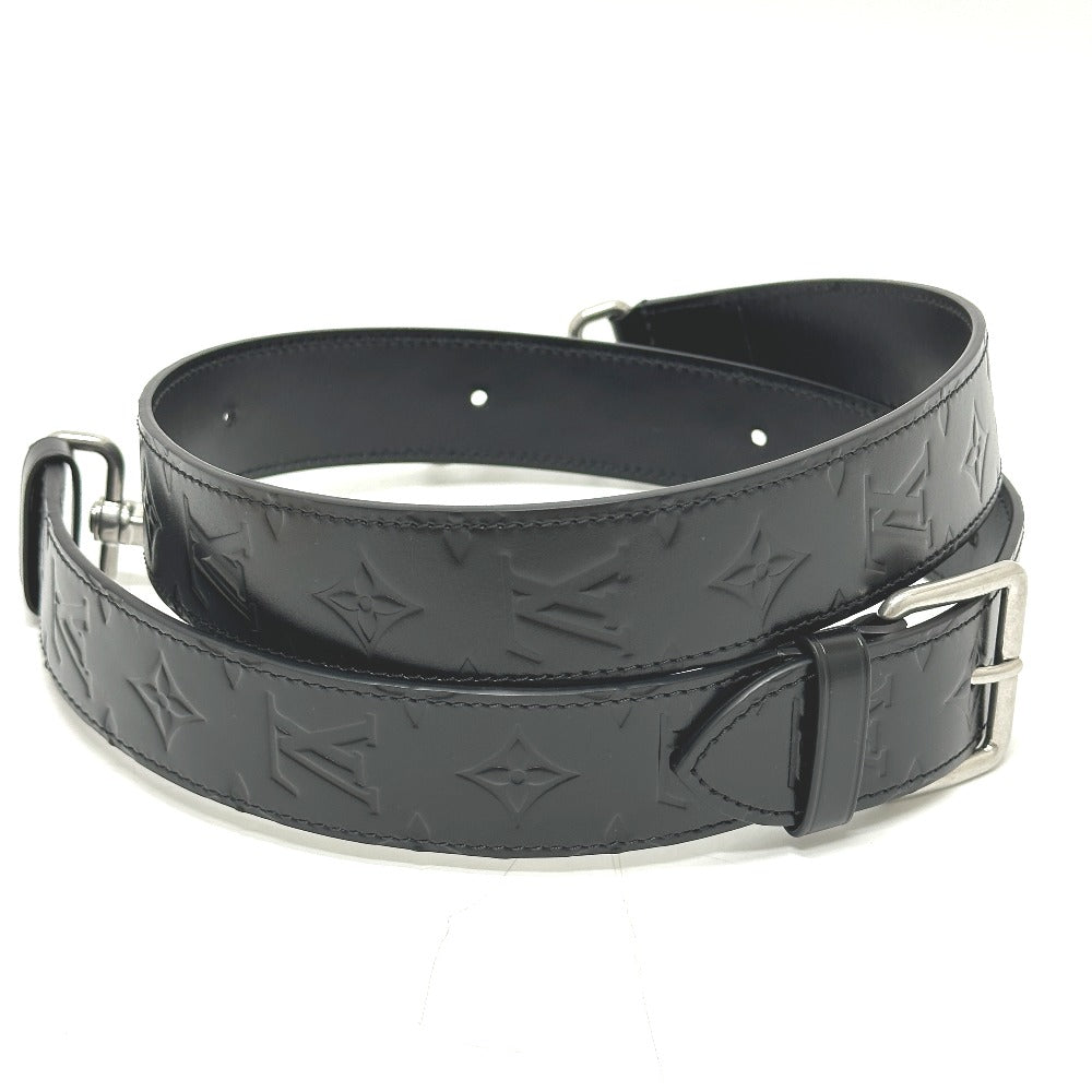 【未使用】LOUIS VUITTON ブラックレザー ストラップ LOUIS VUITTON（ルイ・ヴィトン） セカンドバッグ タイガ バイカル