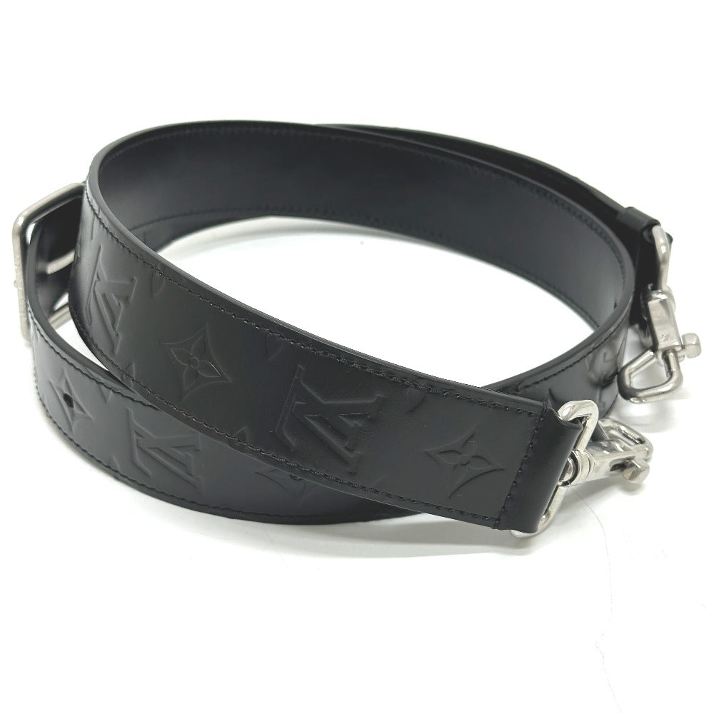 LOUIS VUITTON 2025カーゴシリーズ バッグ用 ストラップのみ ショルダーストラップ レザー メンズ ブラック