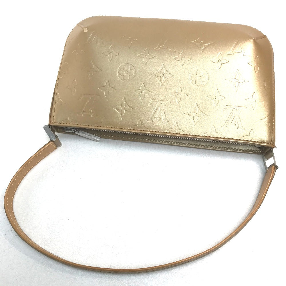LOUIS VUITTON M55147 モノグラムマット ファウラー カバン ワンショルダー ショルダーバッグ モノグラムマットレザー レディース アンブレ ゴールド