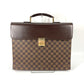 LOUIS VUITTON N53315 Damier Altona PM Handbag/Business Bag in Brown Damier Canvas for Men