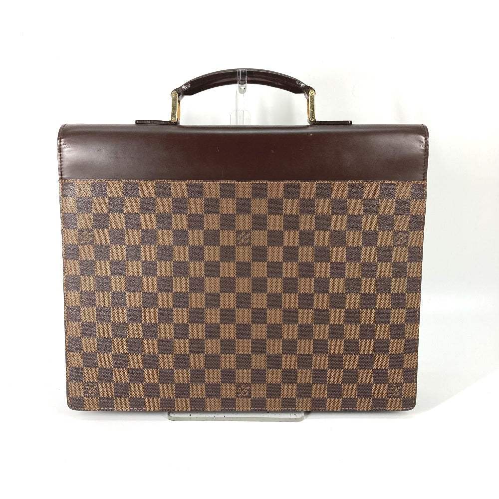 LOUIS VUITTON N53315 Damier Altona PM Handbag/Business Bag in Brown Damier Canvas for Men