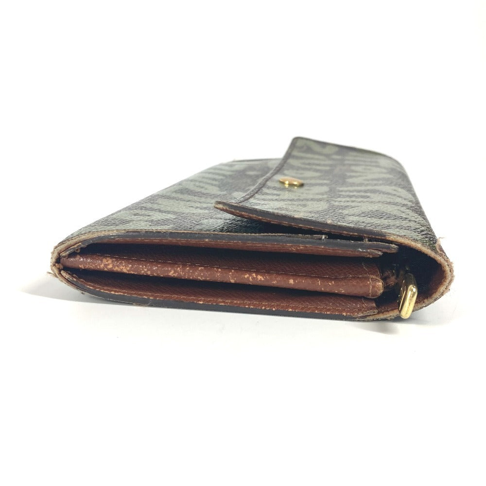 LOUIS VUITTON M92188 モノグラムグラフィティ ポシェット・ポルトモネ クレディ ロングウォレット フラップ 長財布 モノグラムグラフィティキャンバス ユニセックス カーキ - brandshop-reference