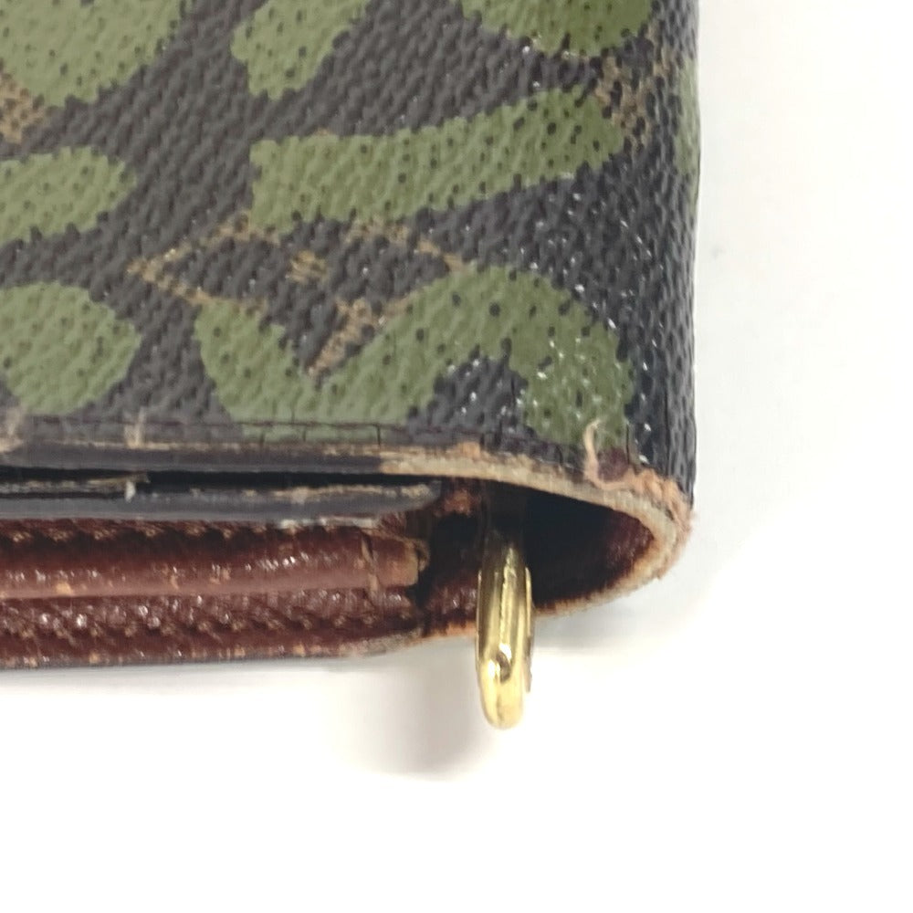 LOUIS VUITTON M92188 モノグラムグラフィティ ポシェット・ポルトモネ クレディ ロングウォレット フラップ 長財布 モノグラムグラフィティキャンバス ユニセックス カーキ - brandshop-reference