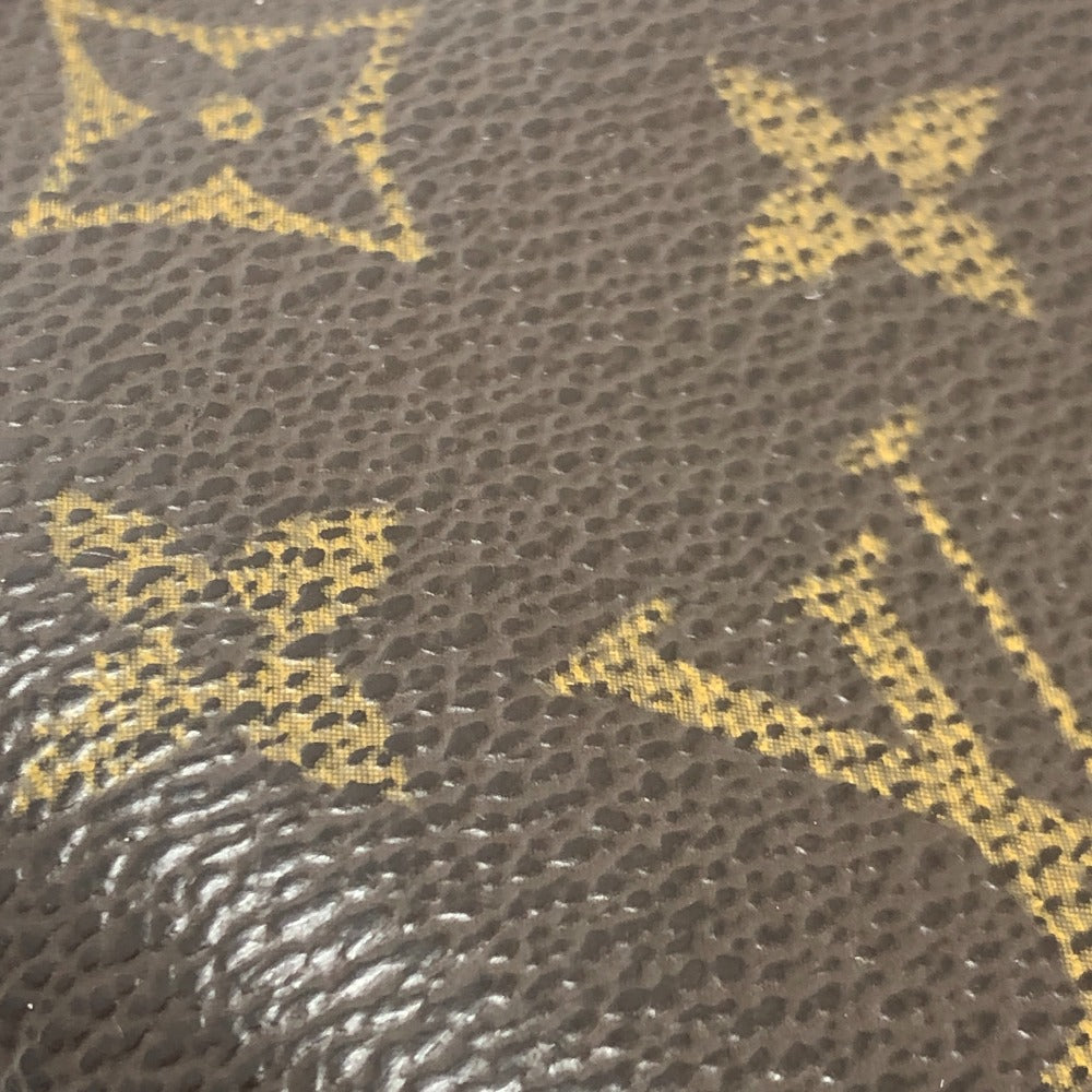 LOUIS VUITTON M61667 Compact zip BifoldCompact Wallet Folded wallet MonogramCanvas Brown Used