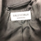BALENCIAGA 571278 シングル ブラックベーシックジャケット アパレル/肩パッド 長袖 アパレル ジャケット コットン レディース ブラック