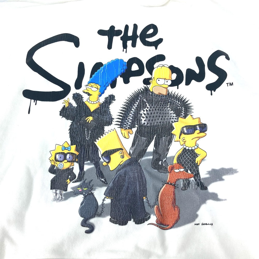 BALENCIAGA 675003 シンプソンズコラボ THE SIMPSONS フーディ フード付き スウェット 長袖 アパレル トレーナー コットン メンズ