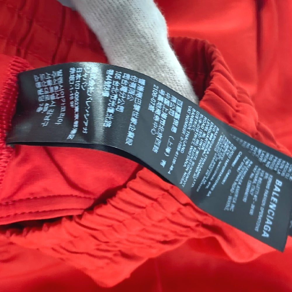 BALENCIAGA 657033 ショーツ ボトムス ズボン ロゴ スイムウエア スィムウエア メンズ水着 水着 ポリエステル メンズ レッド - brandshop-reference